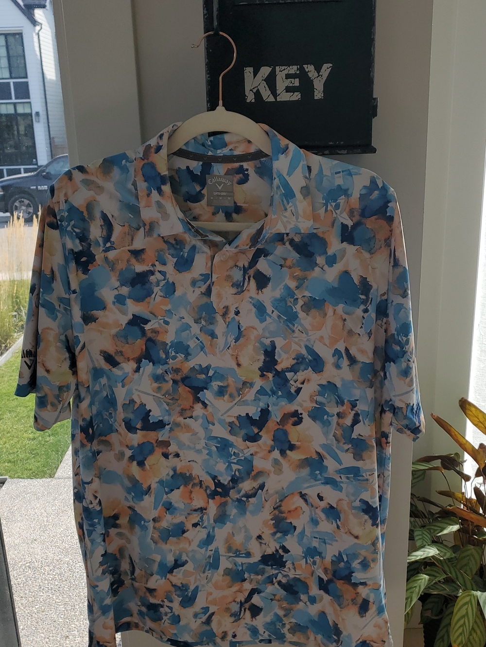 Callaway- Men's Sz. Med. Golf Shirt